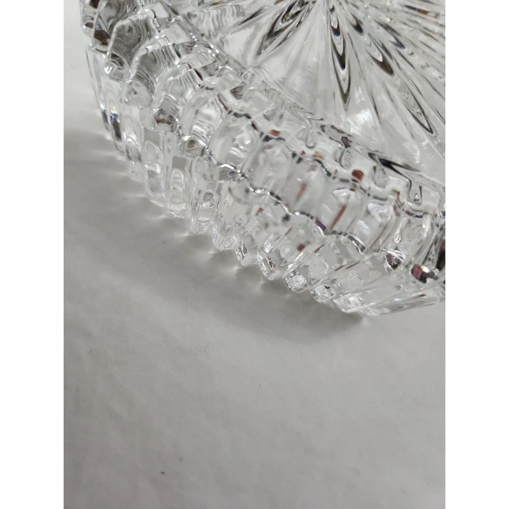 Crystal Heart Ring Box By Gorham West Germany